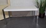 Eettafel met zilveren zijkanten, Ophalen, 150 tot 200 cm, 200 cm of meer, Vijf personen of meer