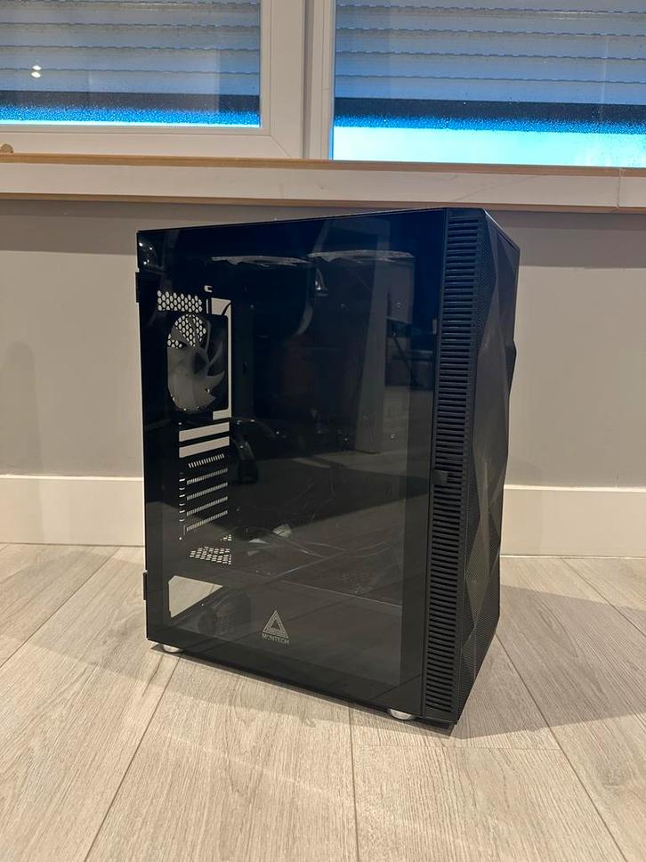 Montech X3 Mesh ATX Behuizing - Zwart, Computers en Software, Computerbehuizingen, Gebruikt, Ophalen of Verzenden