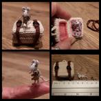 micro gehaakt koffer muisje met teddybeertje, Ophalen, Nieuw, Popje