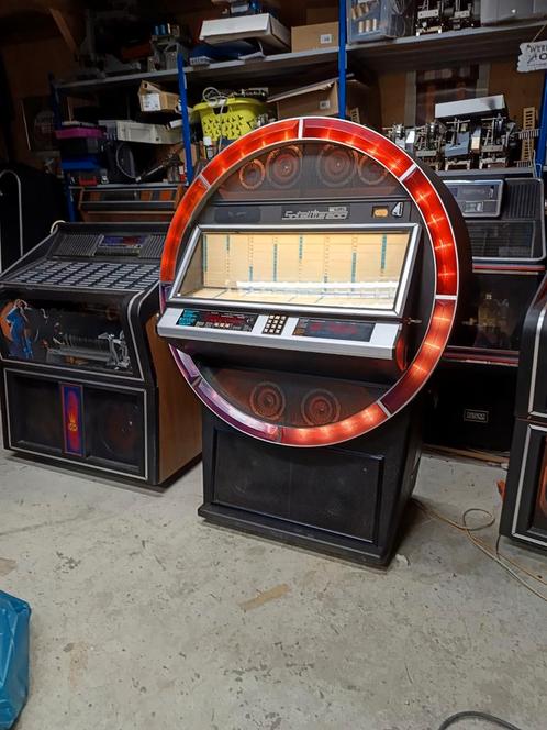 Nsm satellite 200 iconische machine, Verzamelen, Automaten | Jukeboxen, Zo goed als nieuw, Ami, 1950 tot 1960, Ophalen of Verzenden