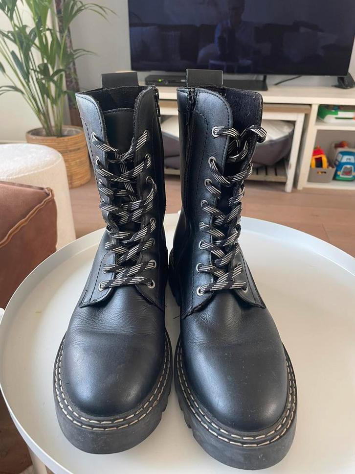 Tamaris, mt 42, Kleding | Dames, Schoenen, Zo goed als nieuw, Lage of Enkellaarzen, Zwart, Ophalen of Verzenden