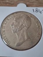 2 1/2 Gulden (Rijksdaalder) 1845 in Topkwaliteit., Zilver, Ophalen of Verzenden, Losse munt, 2½ gulden