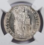Holland ¼ gulden 1759 MS66, Vóór koninkrijk, Zilver, Losse munt, Overige waardes