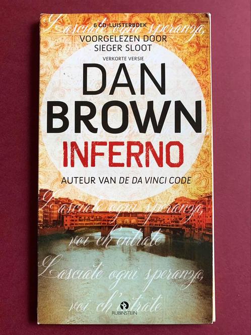 Dan Brown - Inferno  6 cd - luisterboek, Boeken, Luisterboeken, Ophalen of Verzenden