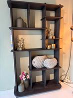 Showroommodel Boekenkast Mango Hout Zwart, Ophalen, Met plank(en), 100 tot 150 cm, 200 cm of meer