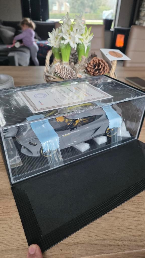 Nieuw Ongeopend Koenigsegg Gemera Modelauto 1/18, Hobby en Vrije tijd, Modelauto's | 1:18, Nieuw, Auto, Overige merken, Ophalen of Verzenden