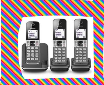 Telefoons voor de vaste lijn Panasonic.8 beschikbaar voor biedingen