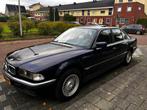 BMW E38 7-SERIE BLAUW 728i AUT BJ 97 VOL OPTIE NW APK!, Auto's, Achterwielaandrijving, Zwart, 1675 kg, Blauw