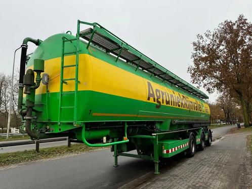 WELGRO 3 ass Welgro bulkoplegger (bj 2001), Auto's, Vrachtwagens, Particulier, Te koop, ABS, Aanhangers en Opleggers, Overige brandstoffen
