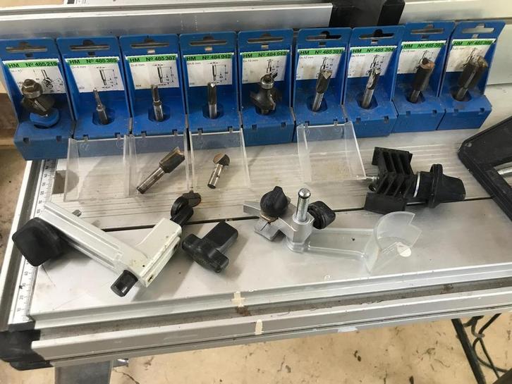 Festo Tafelfrees met OF 900 E - Weinig Gebruikt, Doe-het-zelf en Verbouw, Gereedschap | Overige machines, Zo goed als nieuw, Ophalen