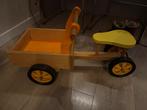 Bakfiets kind hout, Kinderen en Baby's, Speelgoed | Buiten | Skelters, Ophalen, Zo goed als nieuw, Overige merken