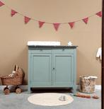Vintage commode speelgoedkast marmer groen hout babykamer, Ophalen of Verzenden, Minder dan 50 cm, 100 cm of meer, Zo goed als nieuw