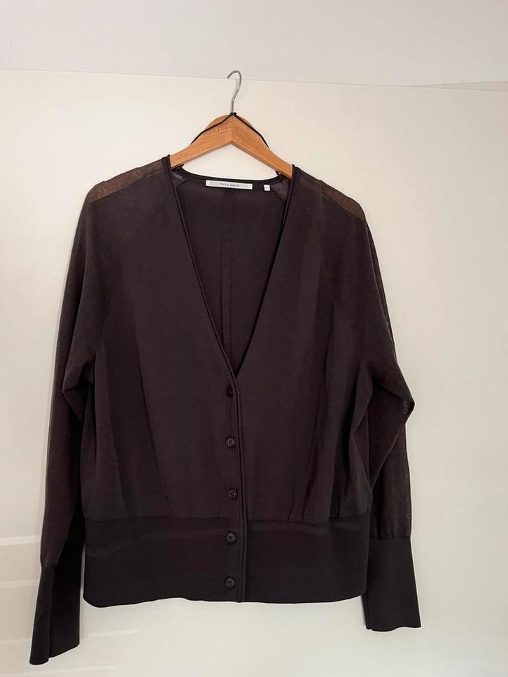 Yaya vest, maat L, valt groot., Kleding | Dames, Truien en Vesten, Nieuw, Maat 42/44 (L), Grijs, Verzenden