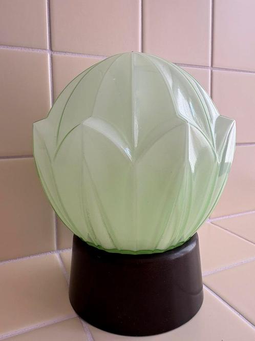 Thabur, art deco lamp, vintage plafondlamp, plafonnière, Antiek en Kunst, Antiek | Lampen, Ophalen of Verzenden