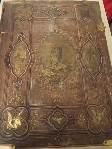 Statenbijbel 1868 met mooie prenten  beschikbaar voor biedingen