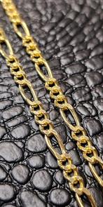 Prachtige Figaro 14k Gouden ketting