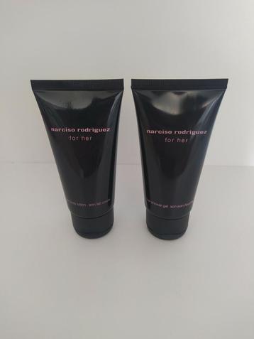 Nieuw Narciso Rodriguez For Her Bodylotion & Douchegel 50 ml beschikbaar voor biedingen
