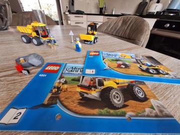 Lego City Kiepwagen met Laadschop 4201 beschikbaar voor biedingen