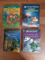 4 boeken Geronimo Stilton 1, 19, 33 ,34, Geronimo Stilton, Ophalen of Verzenden, Fictie algemeen, Zo goed als nieuw