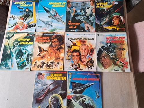11 delen Tangy en Laverdure, Boeken, Stripboeken, Zo goed als nieuw, Meerdere stripboeken, Ophalen of Verzenden