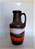 Scheurich vaas bruin-creme-oranje 404-26 (8039), Huis en Inrichting, Woonaccessoires | Vazen, Ophalen, Overige kleuren, Aardewerk of Porselein