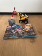 Lego City Mijnwerker Graafmachine 60185, Kinderen en Baby's, Speelgoed | Duplo en Lego, Ophalen of Verzenden, Zo goed als nieuw