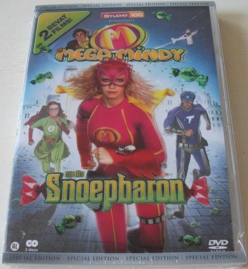 Dvd *** MEGA MINDY *** 2-Disc Boxset De Snoepbaron *NIEUW*, Cd's en Dvd's, Dvd's | Nederlandstalig, Nieuw in verpakking, Film
