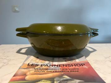 Copco Olijf kleurig braadpannetje 20 cm in prima staat beschikbaar voor biedingen