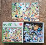 Jumbo puzzel 950 stukjes Rien Poortvliet/kabouters herfst, Ophalen of Verzenden, 500 t/m 1500 stukjes, Zo goed als nieuw, Legpuzzel
