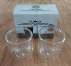 2 luxe dubbelwandige glazen van Lungo, Huis en Inrichting, Keuken | Servies, Nieuw, Ophalen of Verzenden, Overige stijlen, Overige materialen