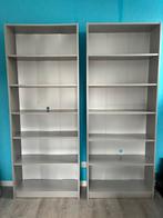 2 stuks Ikea Billy zilvergrijs boekenkasten, Ophalen, 200 cm of meer, 50 tot 100 cm, Zo goed als nieuw