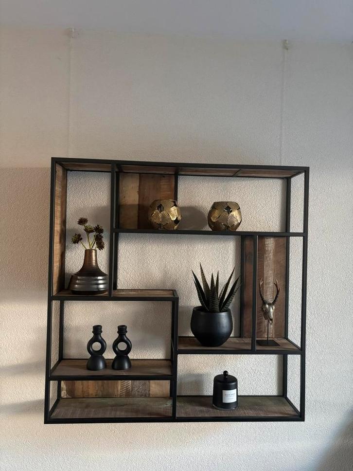 wandrek Mangohout d-bodhi Tuareg, Huis en Inrichting, Woonaccessoires | Wandplanken en Boekenplanken, Zo goed als nieuw, Ophalen