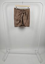 March23 march 23 geruite knoop rok 38 M, Maat 38/40 (M), Bruin, March23, March23