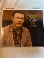 Jim Reeves According to my heart LP, Ophalen of Verzenden, Zo goed als nieuw, 12 inch