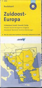 C246 plattegrond zuidoost europa 2006 -, Gelezen, Landkaart, 1800 tot 2000, Europa Overig