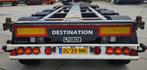 D-Tec Euroflex container chassis, Particulier, Zilver of Grijs, Aanhangers en Opleggers, Te koop