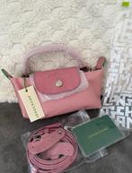 Nieuwe Roze mini Longchamp, Ophalen of Verzenden, Nieuw, Roze, Handtas