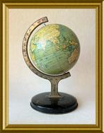 Antieke blikken globe, wereldbol, Reliable Series England, Antiek en Kunst, Ophalen of Verzenden