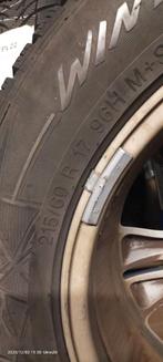 Winterbanden + velgen 215/60 R17 96H Nissan Qashqai J11, Auto-onderdelen, Banden en Velgen, Ophalen, Banden en Velgen, 17 inch