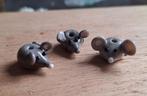 3 x handgemaakte lampwork glaskraal muis, Hobby en Vrije tijd, Kralen en Sieraden maken, Verzenden, Nieuw, Kraal