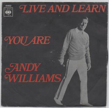 Andy Williams- Live and Learn beschikbaar voor biedingen