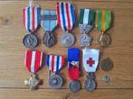 Lot van 11 Franse Medailles, Onderscheidingen, Ophalen of Verzenden, Overige materialen, Buitenland