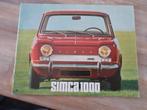 simca folder, Verzenden, Gelezen, Overige merken