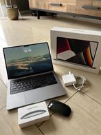 MacBook Pro 14 inch (gekocht in 2022) met magic mouse, Computers en Software, Apple Macbooks, MacBook Pro, Qwerty, Overige groottes