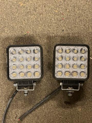 2stuks SLPro werklamp 12volt 4800 lumen beschikbaar voor biedingen