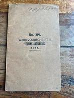 Nederlands voorschrift vesting artillerie hellevoetsluis '16, Verzenden, Nederland, Embleem of Badge, Landmacht