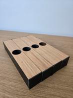 Design House Stockholm kaarsenhouder, Gebruikt, Bruin, Ophalen of Verzenden, Hout