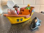 1-2-3 Playmobil 9118 Piratenschip, Ophalen of Verzenden, Zo goed als nieuw