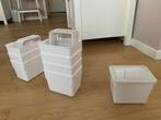 Ikea voorraad dozen met transparante deksel, Zo goed als nieuw, Ophalen
