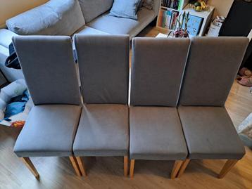 Gratis stoelen, grijs, prima staat wel gebruikt beschikbaar voor biedingen
